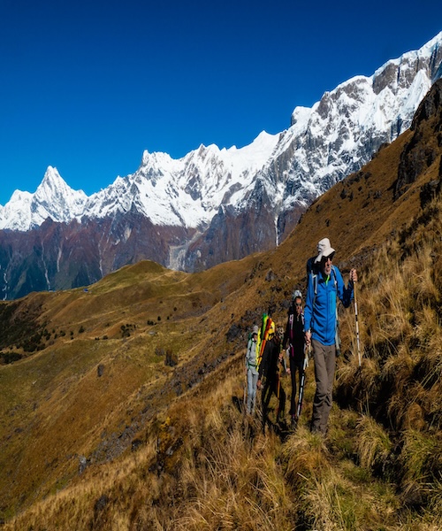 Montagne du Népal 