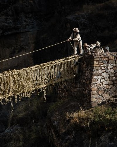 Le dernier pont inca