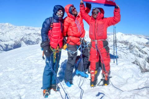 Ascent of Himlung Himal